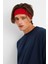 Kırmızı Erkek Pamuklu Penye, Kaymaz, Terletmez, Ultra Hafif, Spor Saç Bandı Bandana 1
