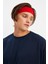 Kırmızı Erkek Pamuklu Penye, Kaymaz, Terletmez, Ultra Hafif, Spor Saç Bandı Bandana 5