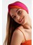 Turuncu-Fuşya Kadın Trend Style Pamuklu Penye, Kaymaz, Yumuşak, Esnek, Saç Bandı Bandana 5