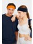 Turuncu-Lacivert 2'li Pamuklu Penye, Kaymaz, Terletmez, Ultra Hafif, Spor Saç Bandı Bandana 1