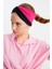 Fuşya-Lacivert Kadın Trend Style Pamuklu Penye, Kaymaz, Yumuşak, Esnek, Saç Bandı Bandana 1