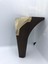 Plastik,venedik 15 cm Ceviz-Gold Koltuk, Baza, Mobilya Ayağı (4 Adet) 4
