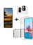 Xiaomi Poco M5S ile Uyumlu Kılıf Şeffaf Temperli Kırılmaz Cam Ekran ve Kamera Lens Koruyucu Seti 1