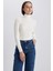 Slim Fit Balıkçı Yaka Kazak X7912AZ23AU 4