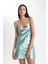 Fall In Love Regular Fit Degaje Yaka Bride Saten GECELIK A8536AX23SM 4