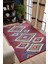 Bhopal Bordo Modern Dijital Baskı Halı 2
