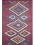 Bhopal Bordo Modern Dijital Baskı Halı 1