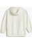 Oversize Kapşonlu Sweatshirt Baskılı Uzun Kollu Şardonlu Pamuklu 2