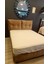 Alez Fitted Model Full Kenar Yatak Koruyucu Lastikli 120X200 Pamuk Beyaz Renk El Yapım 3