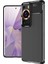 Huawei P60 Pro Kılıf Rugged Armor Karbon Desenli Lüx Negro Silikon Arka Kapak Siyah 2
