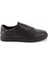Siyah Leather Erkek Casual Ayakkabı E01754060303 2