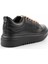 Siyah Rose Taşlı Kadın Sneaker K01345016009 4