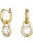 5666023 Swarovski Küpe Dextera:pe Mn Hoop Round Cry/gos 1