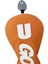 Golf Club Head, Golf Wood Of Head Cover Hafif Pu Deri Su Geçirmez Turuncu U (Yurt Dışından) 4