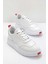 Beyaz Napa Leather Erkek Sneaker E01585712143 1