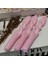 Iv Candles Homedecor Pudra Pembe 3'lü Orta Burgulu Şamdan Mumu 2