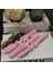 Iv Candles Homedecor Pudra Pembe 3'lü Orta Burgulu Şamdan Mumu 4