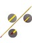 Cam Alkollü Termometre - Kimya Termometresi (-10 / 150'C) - Net Gösterge - 75 mm Daldırma Derinliği 1