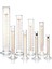 Cam Mezür 50 mL - Dereceli Silindir Sertifikalı - 100% Borosilikat - Altıgen Taban - Taksimat:1.0mL 3