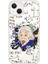 iPhone 14 Einstein In Formula Desenli Premium Şeffaf Silikon Kılıf 1