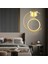 Modern Kelebek Duvar Sconce Lambası Oturma Odası Yatak Odası Merdiven Ev Dekorasyon Altın Sol (Yurt Dışından) 5