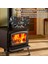 Şömine Fan Günlüğü Burner Fire Yeri Yakıt Tasarrufu Çevre Dostu BLACK02 (Yurt Dışından) 4