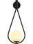 1x Modern LED Duvar Işık Lambası Koridor Sundurma Yatak Odası Accation Fikstür Siyah (Yurt Dışından) 2