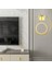 Kelebek Duvar Sconce Işık Fikstür Modern Dekor Lamba Kafe Bar Yatak Odası Loft Altın Sağ (Yurt Dışından) 3