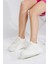 Antares Kadın Ekru Hakiki Deri Sneakers & Spor Ayakkabı 933 3850 Dıva Bn Ayk Y23 4