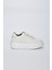 Antares Kadın Ekru Hakiki Deri Sneakers & Spor Ayakkabı 933 3850 Dıva Bn Ayk Y23 5