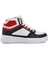 Berry Hi Beyaz-Siyah-Kırmızı Bağcıklı Unisex Hi Sneaker 1