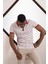 Polo Yaka Dynamıc Fit Baskı Desenli Çıt Çıt Detaylı Kısa Kol Erkek Yazlık T-Shirt 3