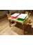 Montessori Çocuk Duyu Masası Takımı ( Rulolu - Kalemlikli ) 1