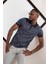 Polo Yaka Dynamıc Fit Baskı Desenli Çıt Çıt Detaylı Kısa Kol Erkek Yazlık T-Shirt 2