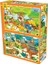 Neşeli Hayvanlar 2 Si 1 Arada 35-60 Parça Puzzle 1