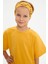 Hardal Desenli-Hardal Erkek Çocuk Pamuklu Penye Oversize Hardal T-Shirt Bandana 2'li Takım 1