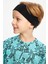 Lacivert-Turquaz Erkek Çocuk Pamuklu Oversize Turquaz T-Shirt Lacivert Bandana 2'li Takım 1