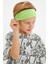 Yeşil Beyaz Erkek Çocuk Pamuklu Penye Oversize Beyaz T-Shirt Yeşil Bandana 2'li Takım 3