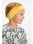 Sarı-Beyaz Erkek Çocuk Pamuklu Penye Oversize Beyaz T-Shirt Sarı Bandana 2'li Takım 5