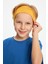 Hardal-Mavi Erkek Çocuk Pamuklu Penye Oversize Mavi T-Shirt Hardal Bandana İkili Takım 4