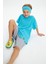 Aqua-Aqua Erkek Çocuk Pamuklu Penye Oversize Aqua T-Shirt Bandana İkili Takım 4