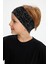 Siyah Desenli-Siyah Erkek Çocuk Pamuklu Penye Oversize Kamuflaj T-Shirt Bandana İkili Takım 3