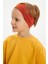 Kiremit-Hardal Erkek Çocuk Pamuklu Penye Oversize Gri T-Shirt Lacivert Bandana 2'li Takım 2