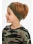 Haki-Kamuflaj Erkek Çocuk Pamuklu Penye Oversize Kamuflaj T-Shirt Bandana İkili Takım 3