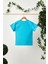 Aqua Erkek Çocuk Kısa Kollu Bisiklet Yaka Terletmez, Rahat Pamuklu Penye T-Shirt 2