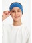 Parlament-Beyaz Kız Pamuklu Penye T-Shirt Bandana 2^li Takım -Spor Rahat Best Of Koleksiyon 3 3
