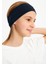 Lacivert-Beyaz Kız Pamuklu Penye T-Shirt Bandana 2^li Takım -Spor Rahat Best Of Koleksiyon 3 2