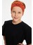 Kiremit Desenli-Siyah Erkek Çocuk Pamuklu Penye Oversize Kamuflaj T-Shirt Bandana İkili Takım 1