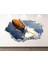 Uzay Mekiği Full Hd Baskı 3D Modern Duvar Sticker 1
