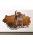 Ingiliz Tazısı Full Hd Baskı 3D Modern Duvar Sticker 1